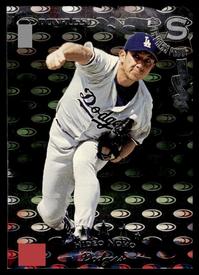 Hideo Nomo 1998 panini Donruss Collections