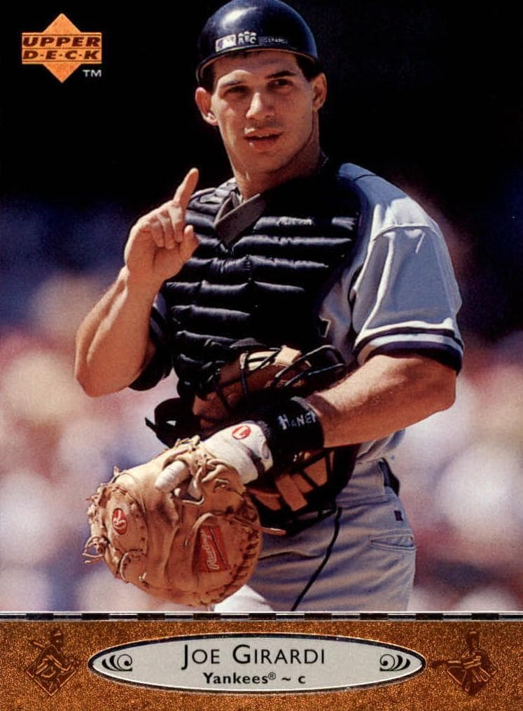 Joe Girardi 1996 upper-deck Upper Deck