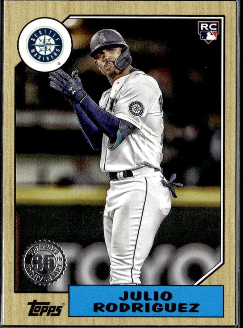 Julio Rodriguez 2022 topps Topps Update