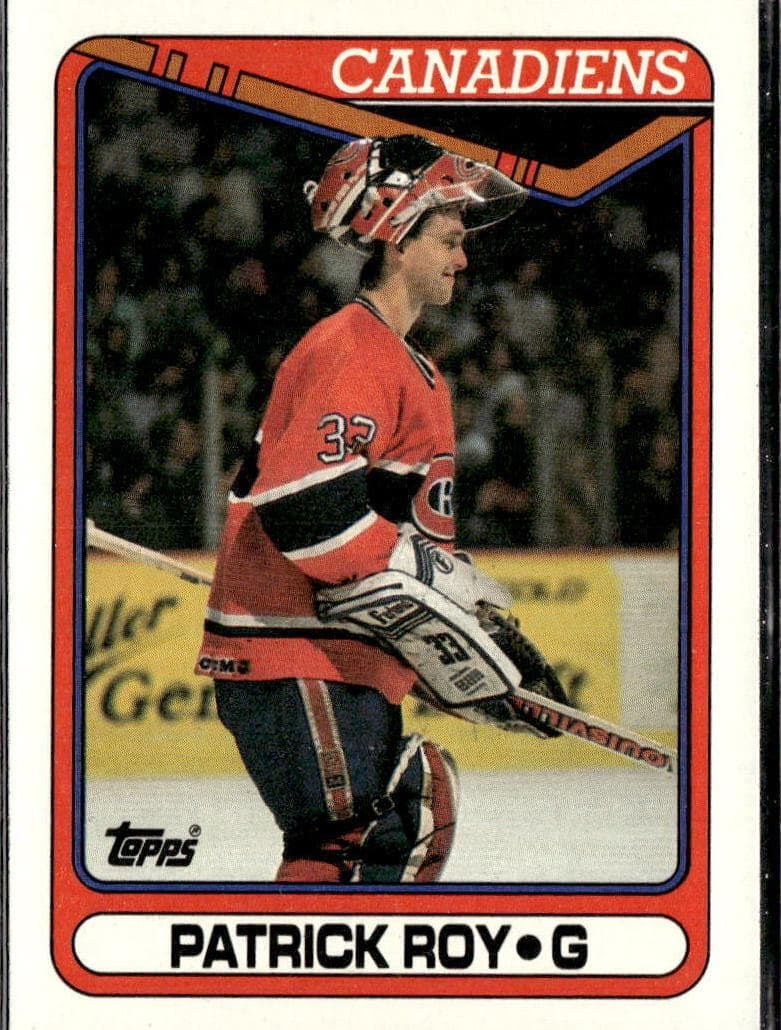 Patrick Roy 1990 topps Topps