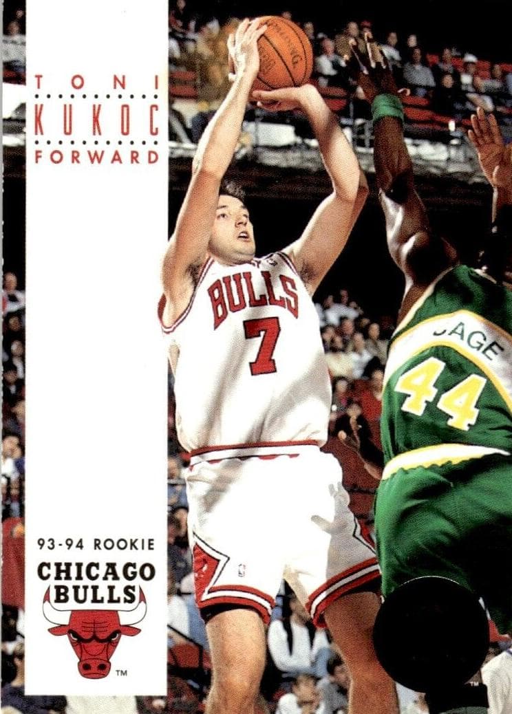 Toni Kukoc 1993 fleer SkyBox Premium