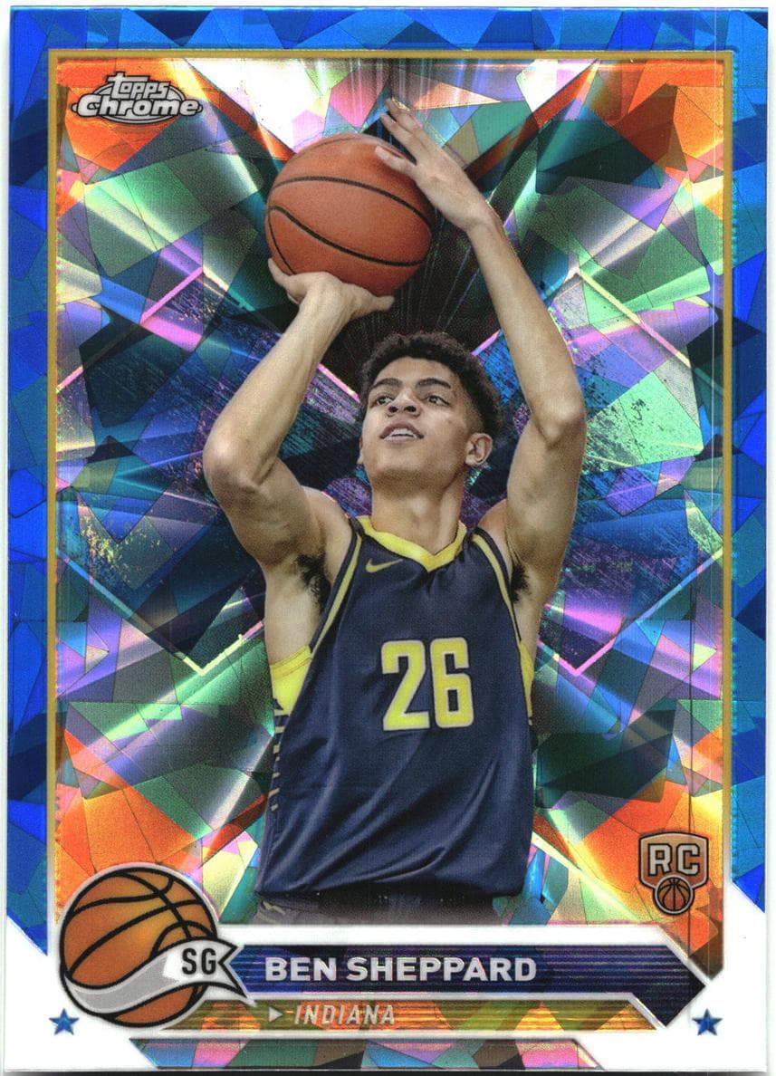 Ben Sheppard 2023 topps Topps Chrome Sapphire Edition