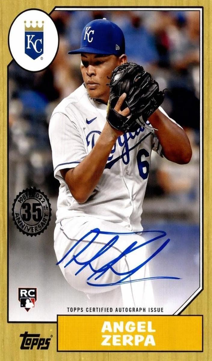 Angel Zerpa 2022 topps Topps Update