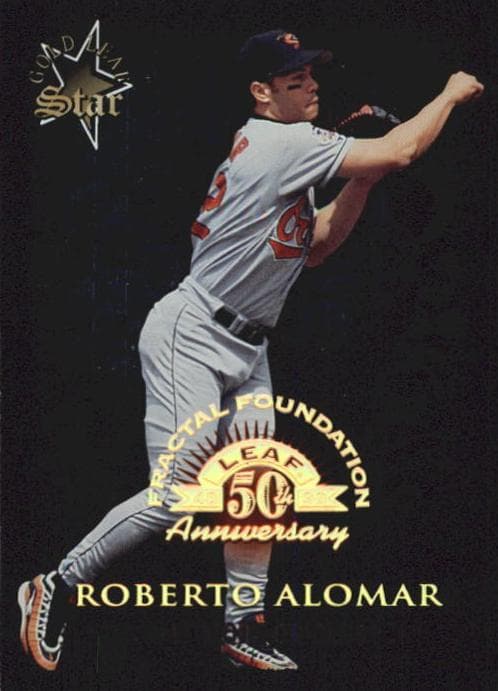Roberto Alomar 1998 leaf Leaf