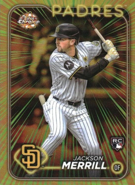 Jackson Merrill 2024 topps Topps Chrome