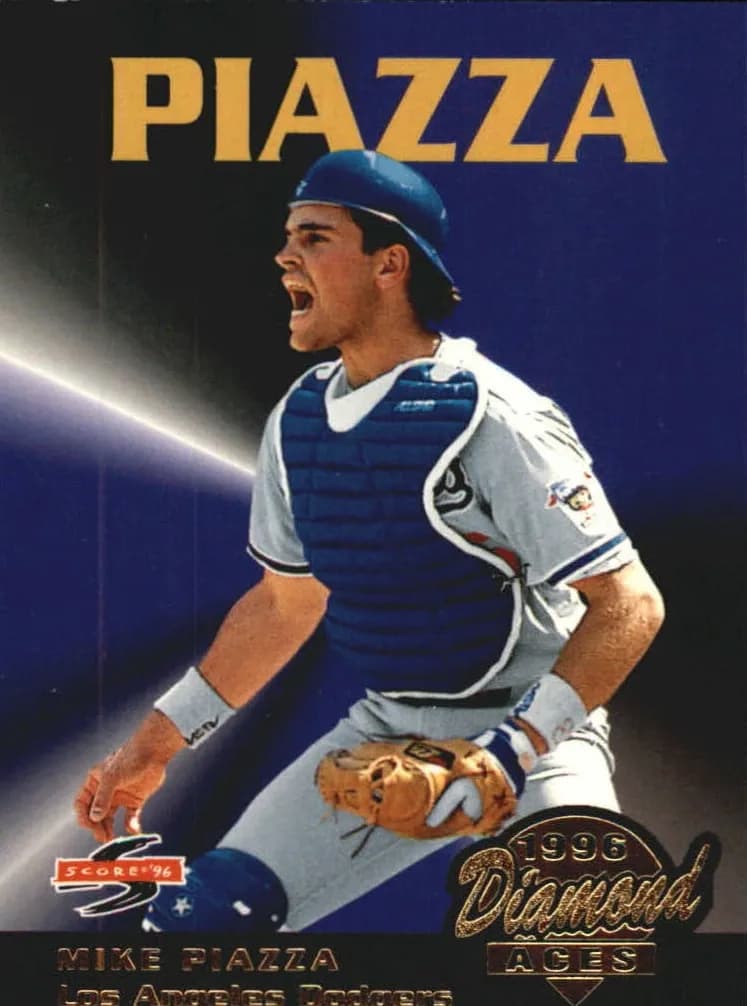 Mike Piazza 1996 panini Score