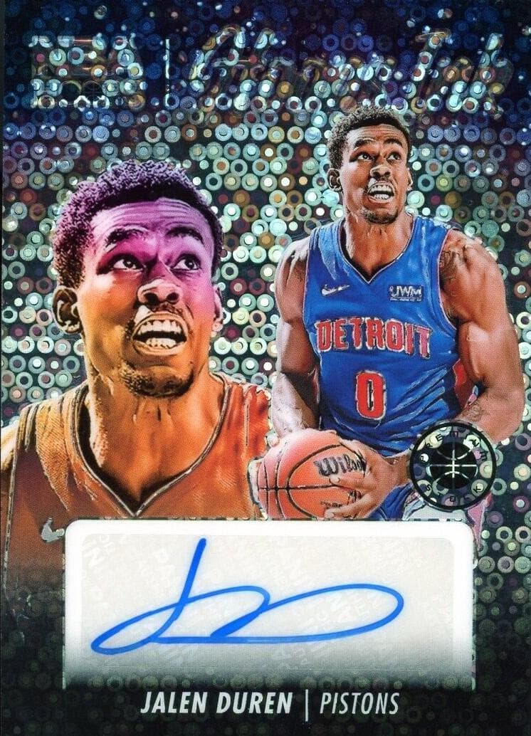 Jalen Duren 2023 panini Hoops