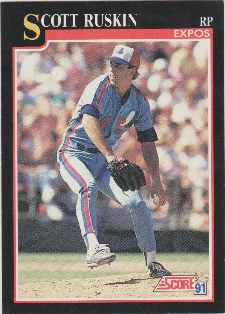 Scott Ruskin 1991 panini Score