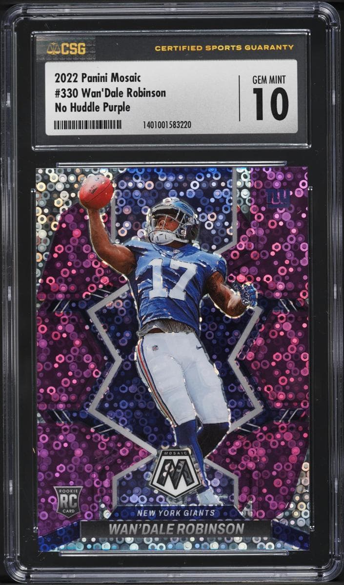 Wan'Dale Robinson 2022 panini Panini Mosaic