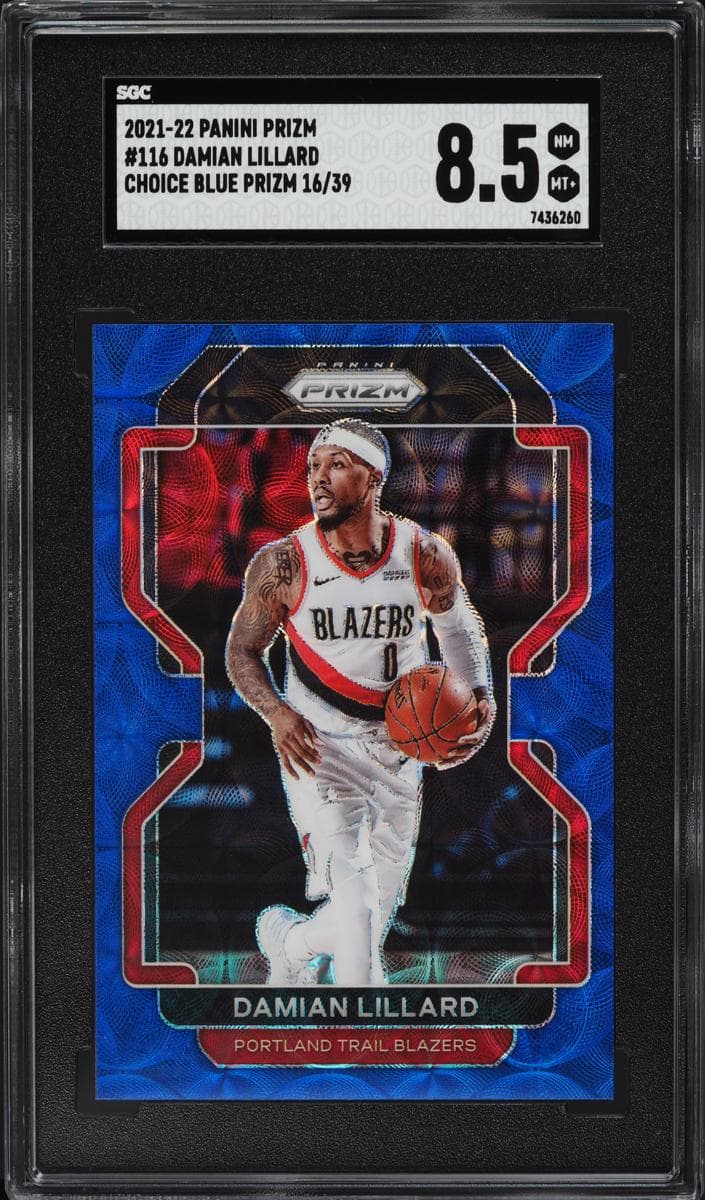 Damian Lillard 2021 panini Panini Prizm