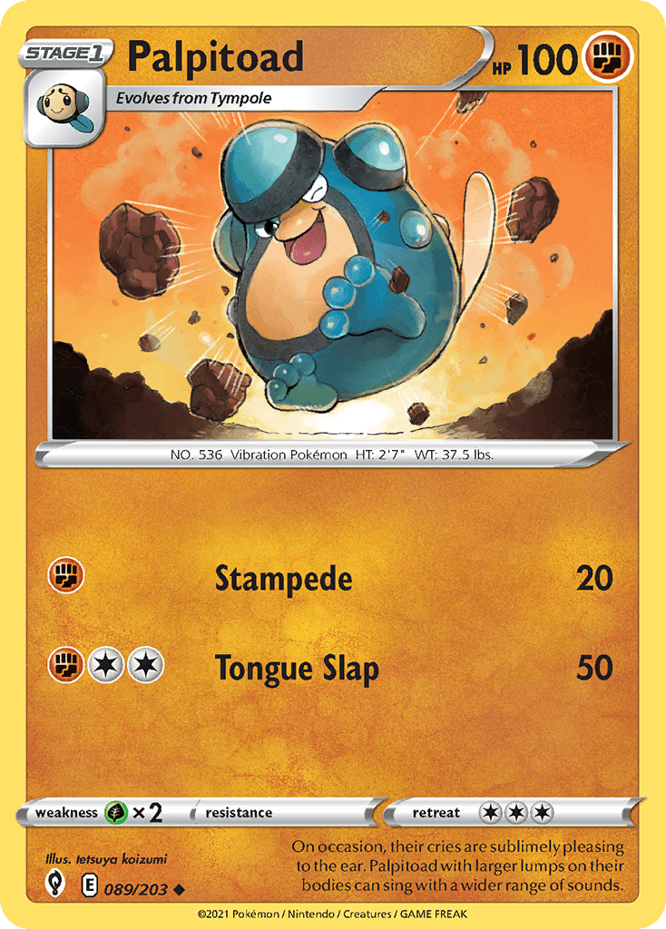 Palpitoad 2021 Pokemon
