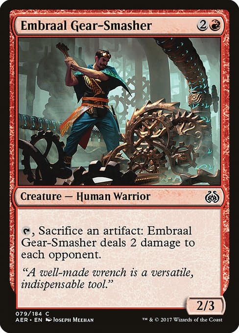 Embraal Gear-Smasher 2017 Magic: The Gathering Aether Revolt