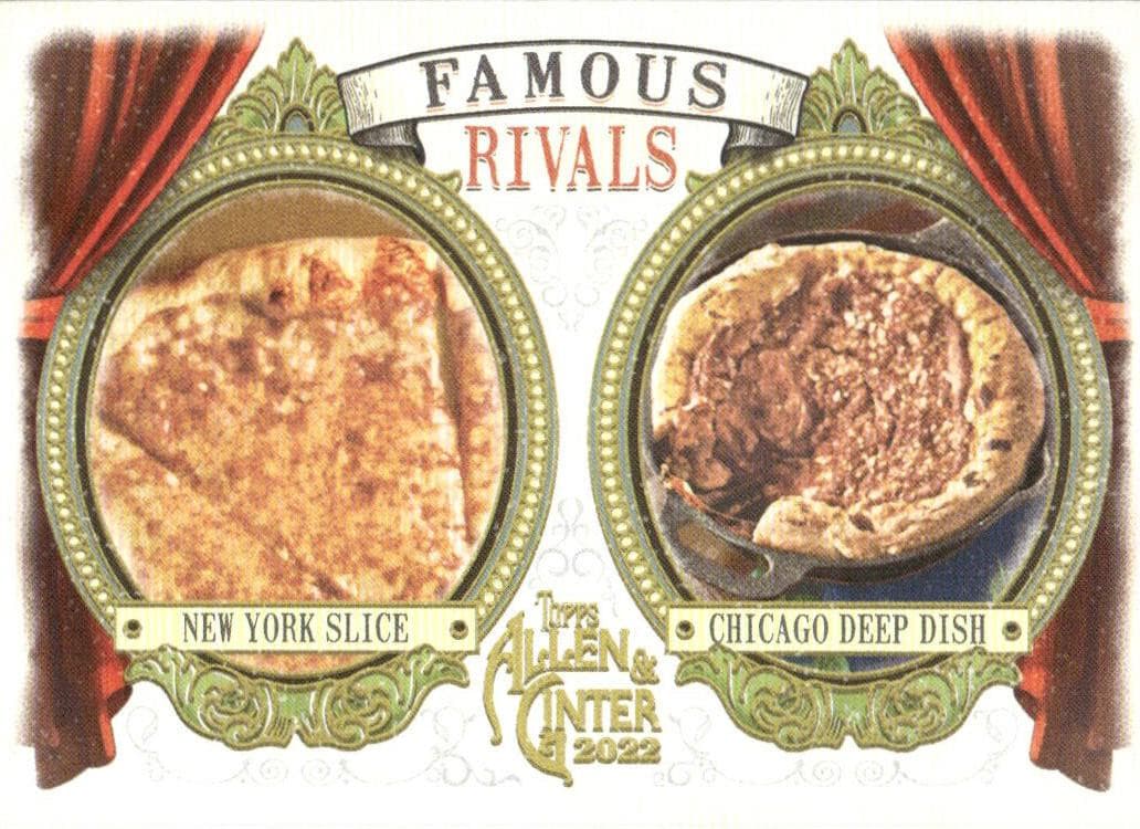 New York Slice / Chicago Deep Dish 2022 topps