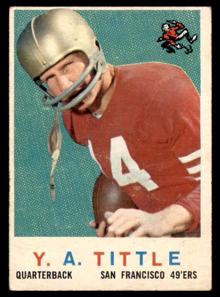 Y.A. Tittle 1959 topps Topps