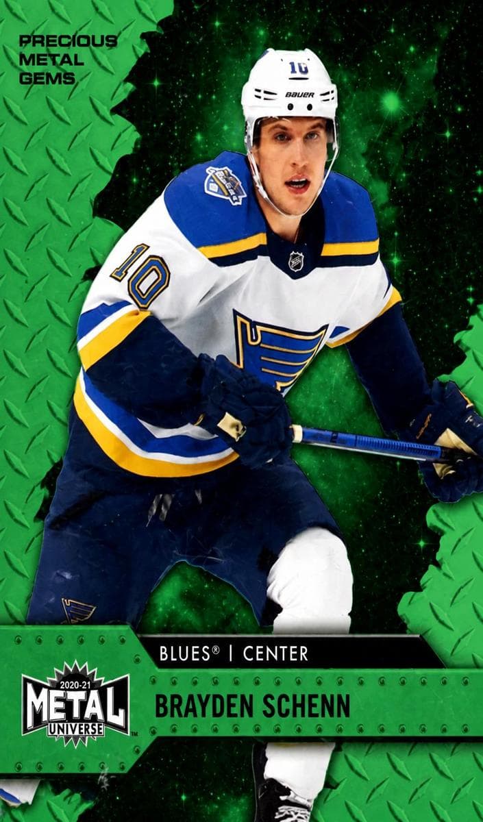 Brayden Schenn 2020 fleer SkyBox Metal Universe