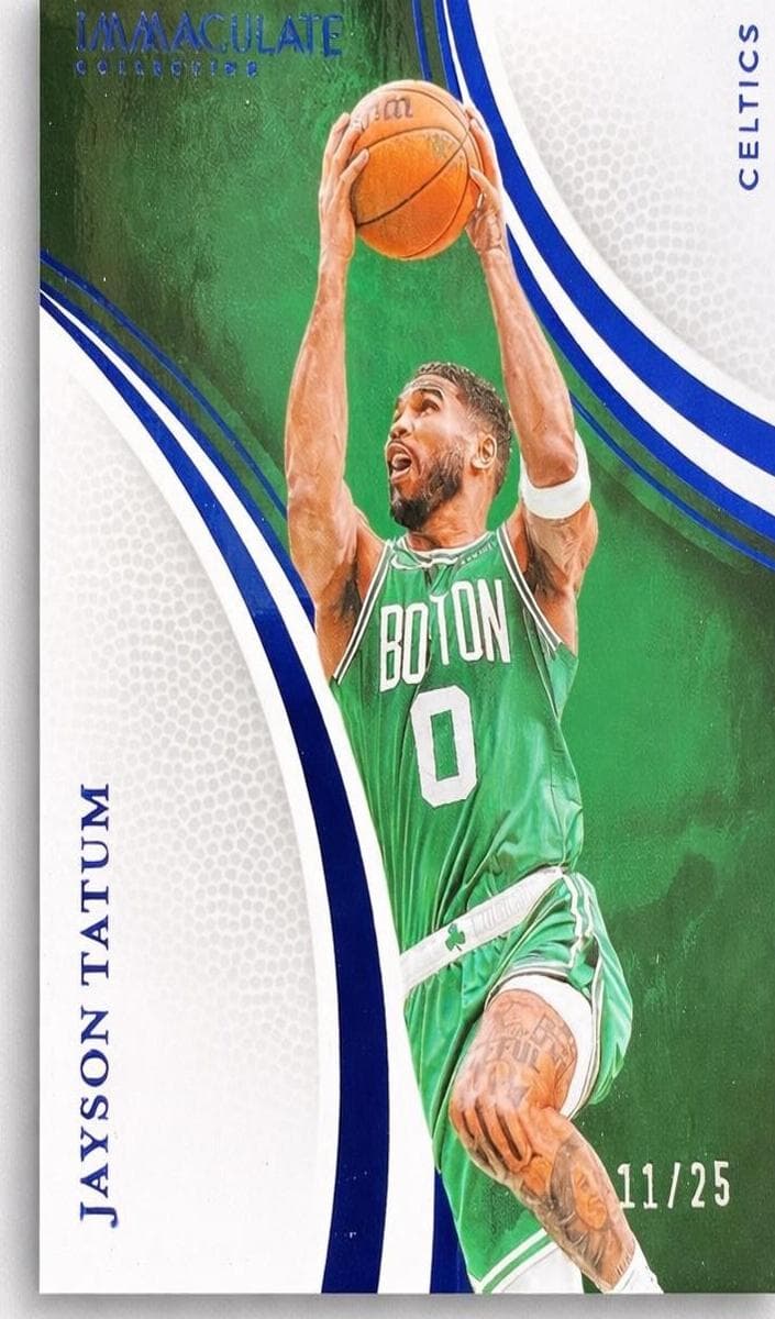 Jayson Tatum 2024 panini Panini Immaculate Collection
