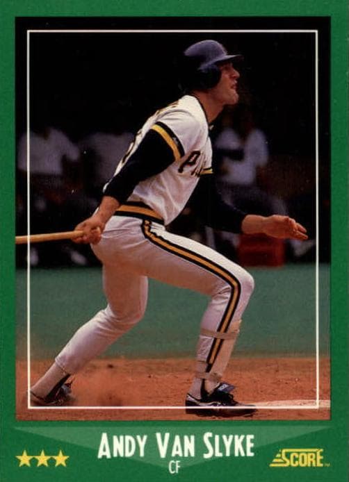 Andy Van Slyke 1988 panini