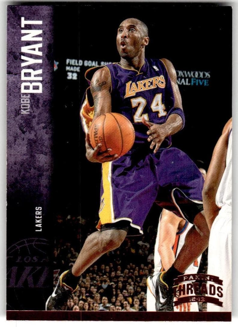 Kobe Bryant 2012 panini Threads