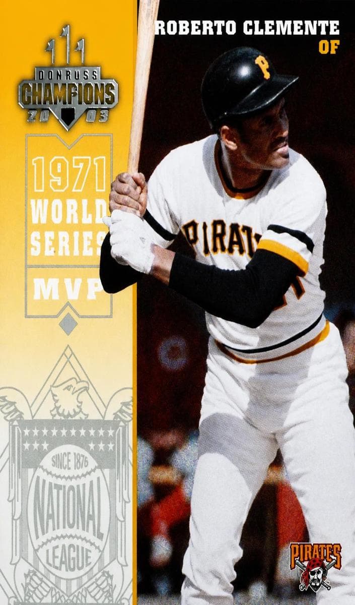 Roberto Clemente 2003 panini
