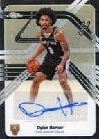 Dylan Harper 2025 topps Topps Chrome Next Stop Signatures example 1