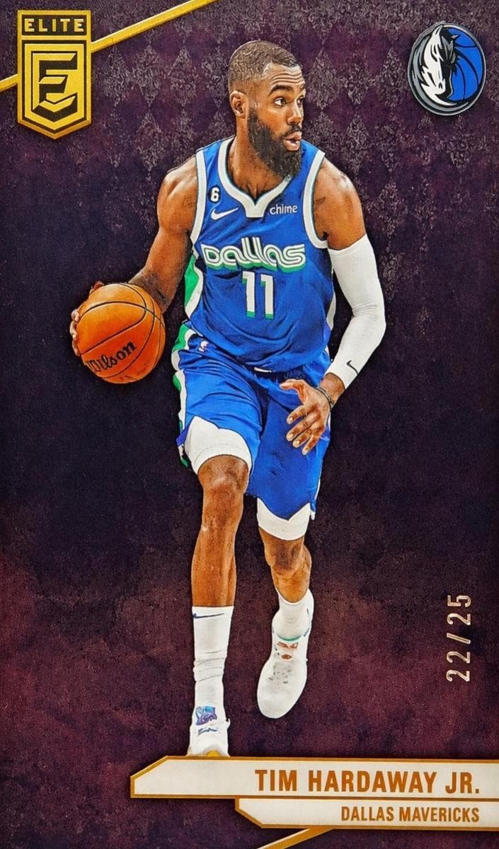 Tim Hardaway Jr. 2023 panini Donruss Elite