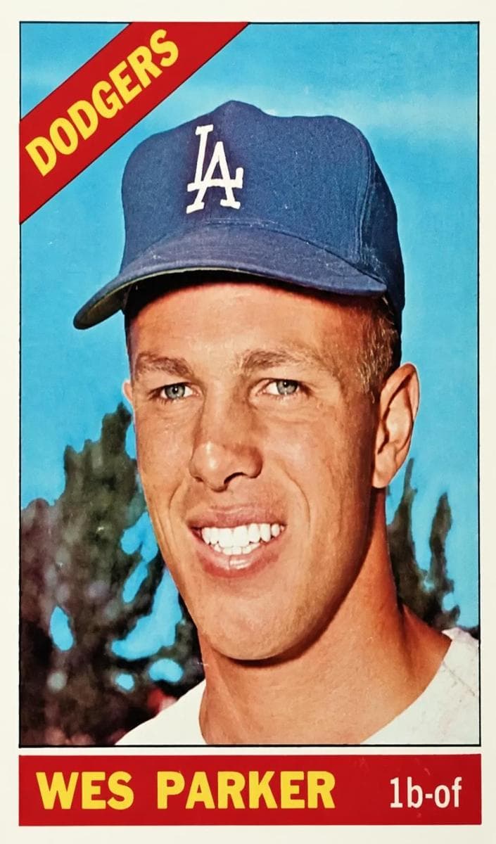 Wes Parker 1966 topps O-Pee-Chee