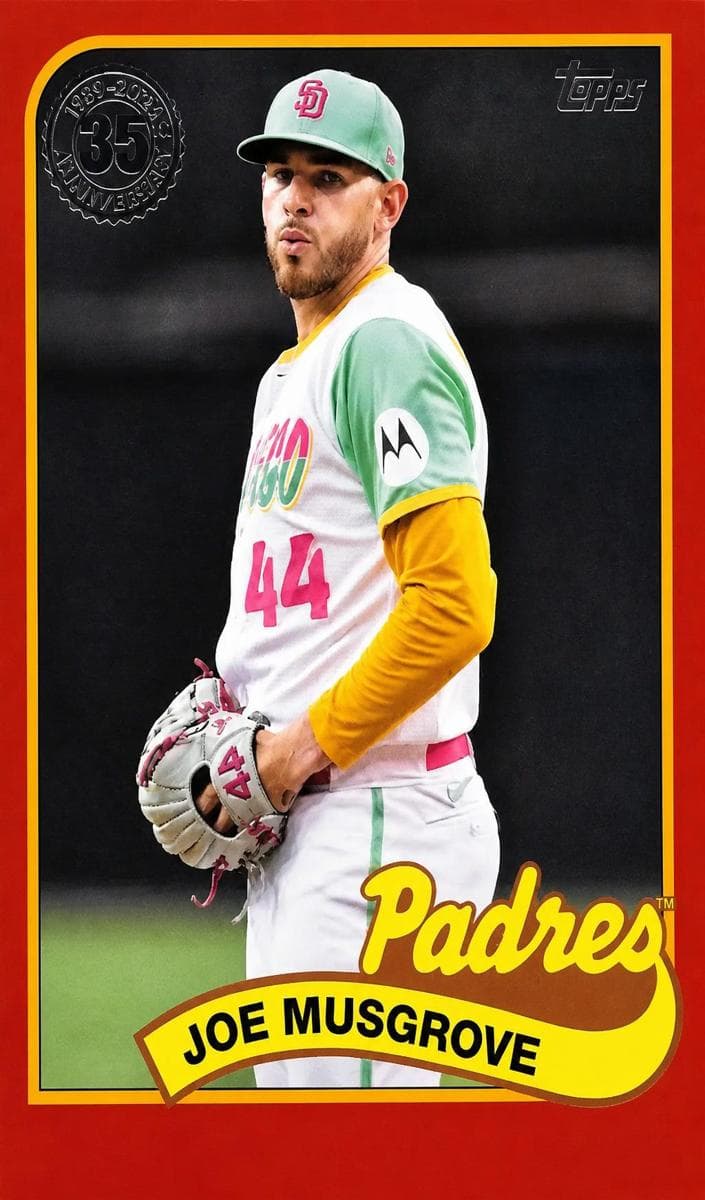 Joe Musgrove 2024 topps Topps