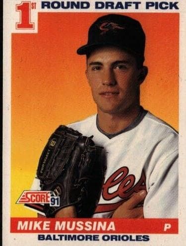 Mike Mussina 1991 panini Score