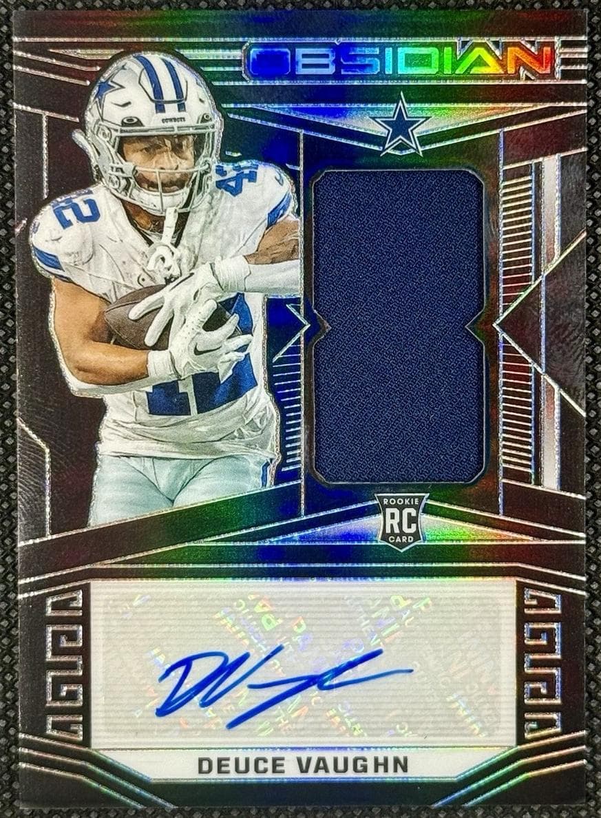 Deuce Vaughn 2023 panini Panini Obsidian