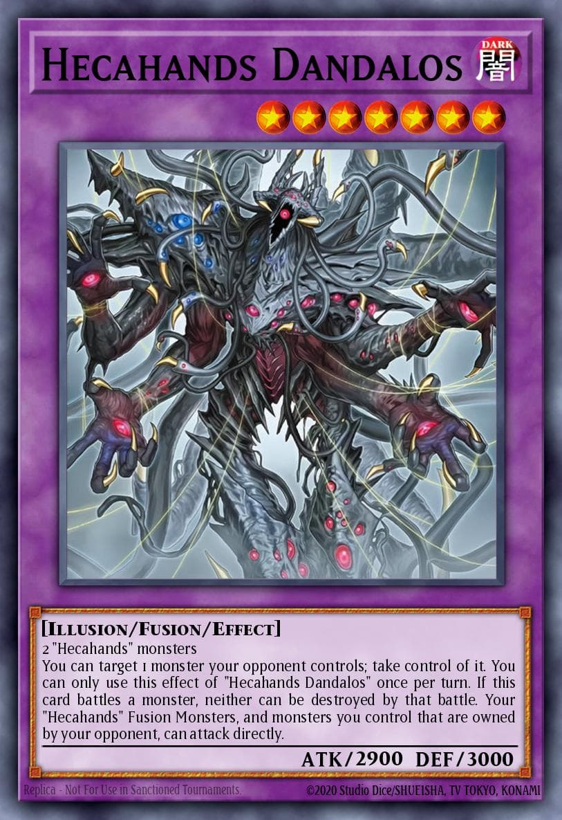 Hecahands Dandalos 2026 Yu-Gi-Oh! Blazing Dominion