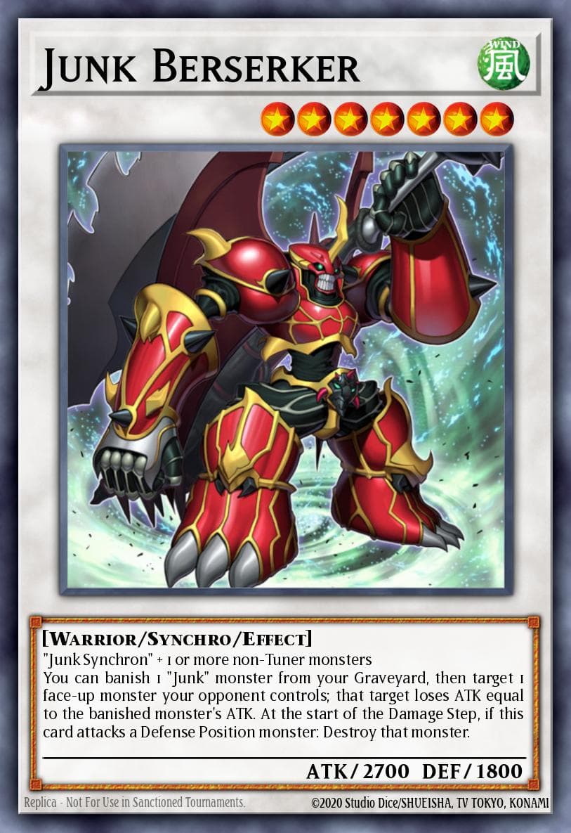 Junk Berserker 2011 Yu-Gi-Oh!