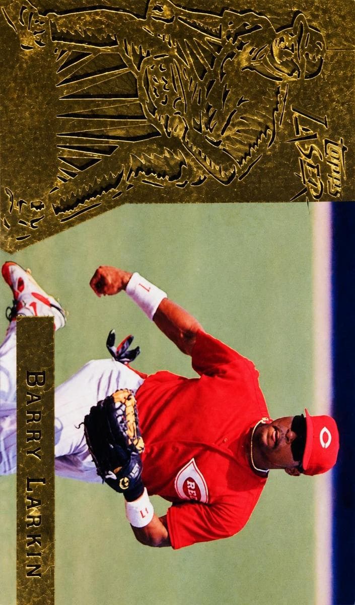 Barry Larkin 1996 topps Laser