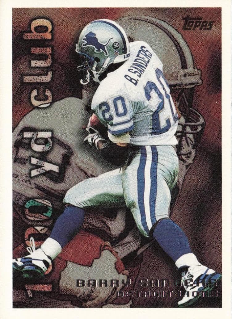 Barry Sanders 1995 topps