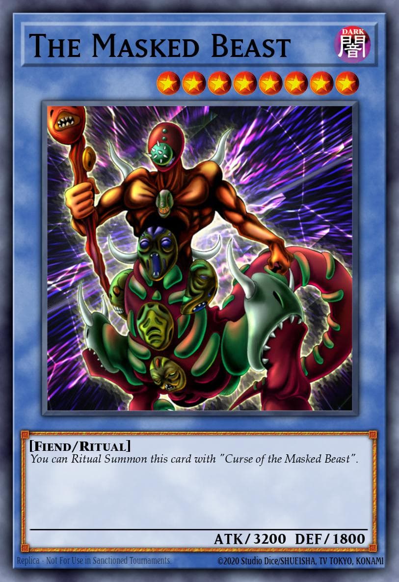 The Masked Beast 2009 Yu-Gi-Oh! Retro Pack 2