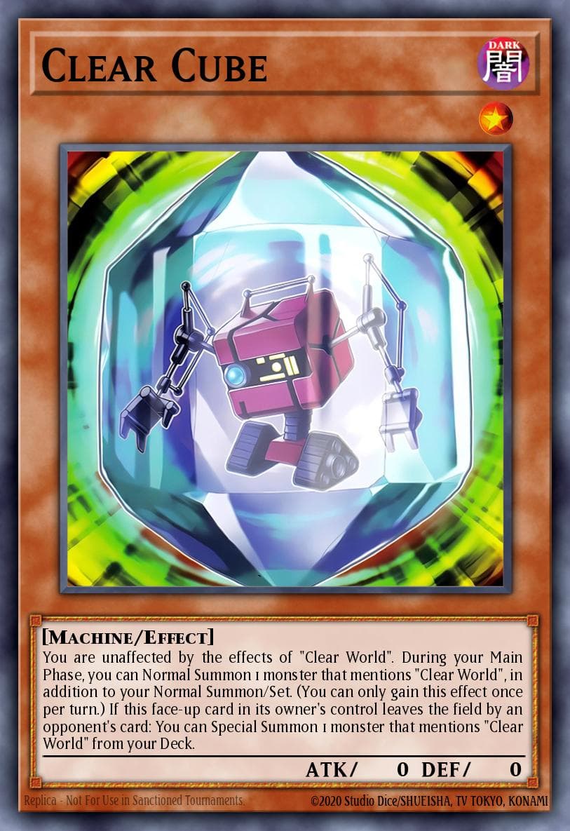 Clear Cube 2025 Yu-Gi-Oh!