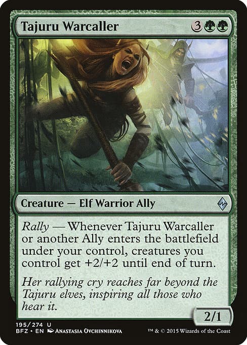 Tajuru Warcaller 2020 Magic: The Gathering The List Reprints