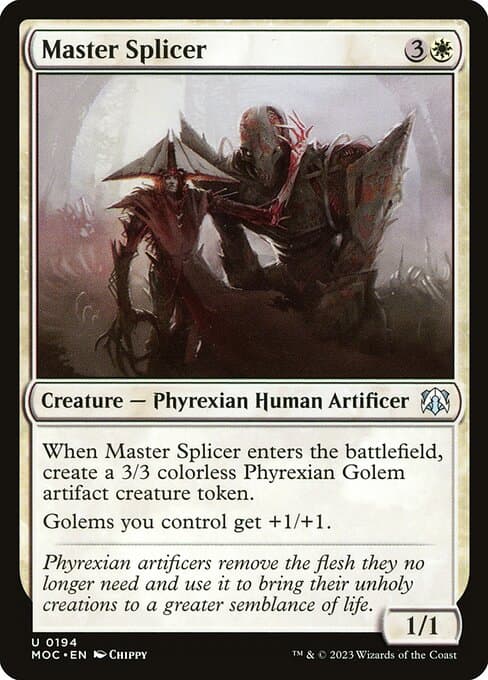 Master Splicer 2019 Magic: The Gathering Core Set 2020