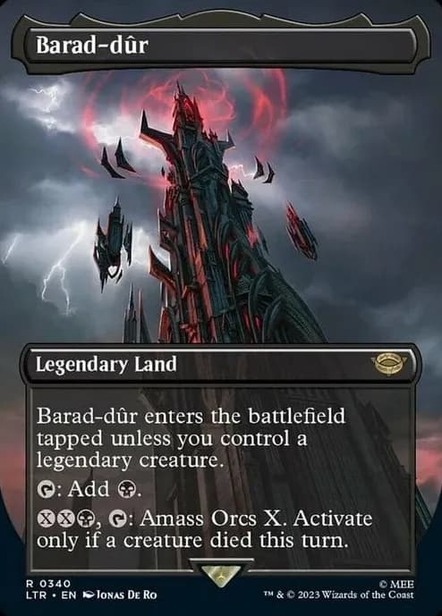 Barad-dur 2023 Magic: The Gathering