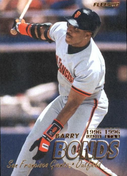 Barry Bonds 1997 fleer Fleer