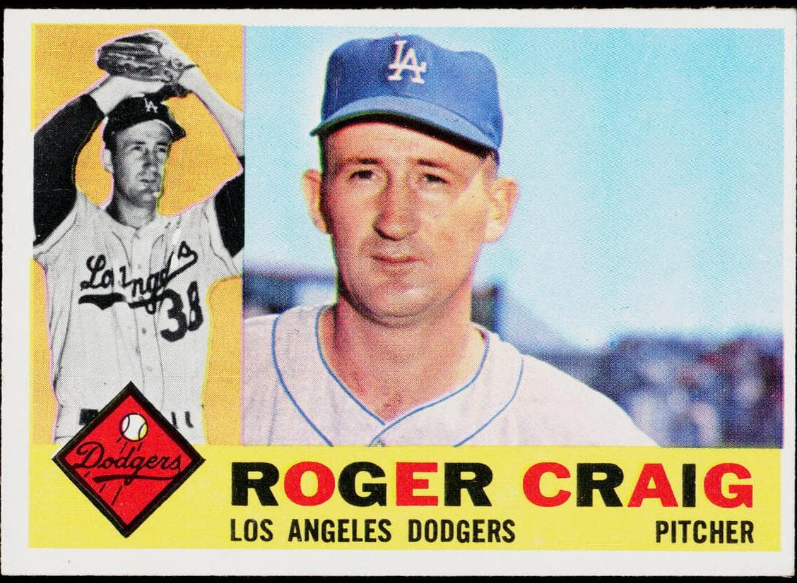 Roger Craig 1960 topps