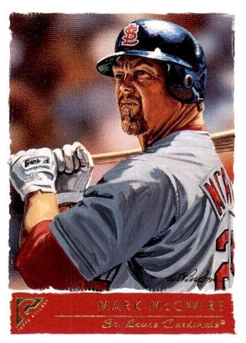 Mark McGwire 2001 topps Topps Gallery