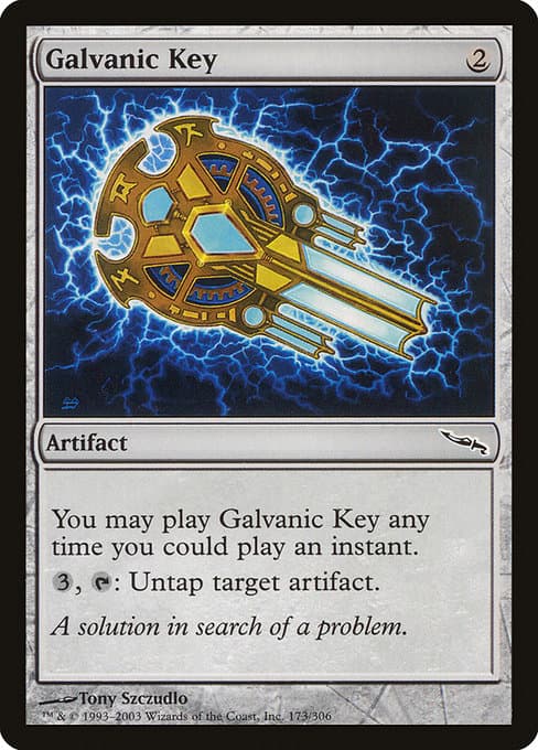 Galvanic Key 2003 Magic: The Gathering Mirrodin