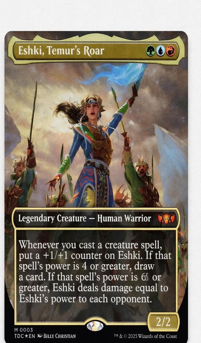 Eshki, Temur's Roar #3