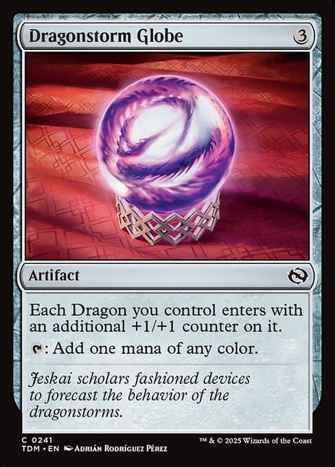 Dragonstorm Globe 2025 Magic: The Gathering Tarkir: Dragonstorm