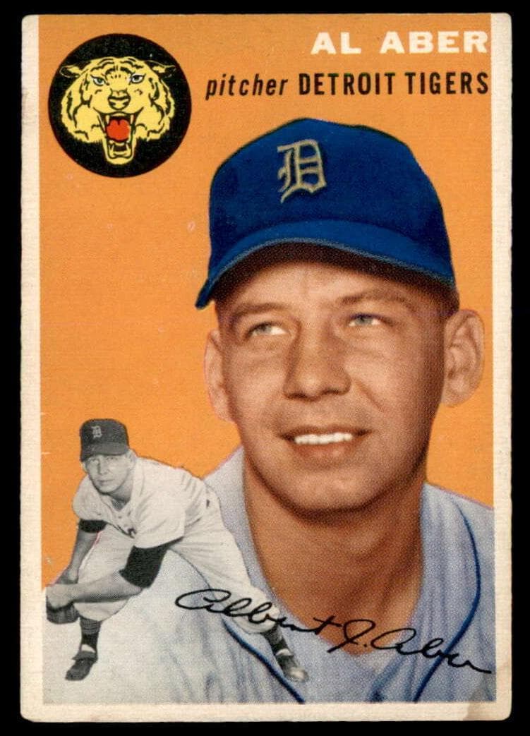 Al Aber 1954 topps Topps