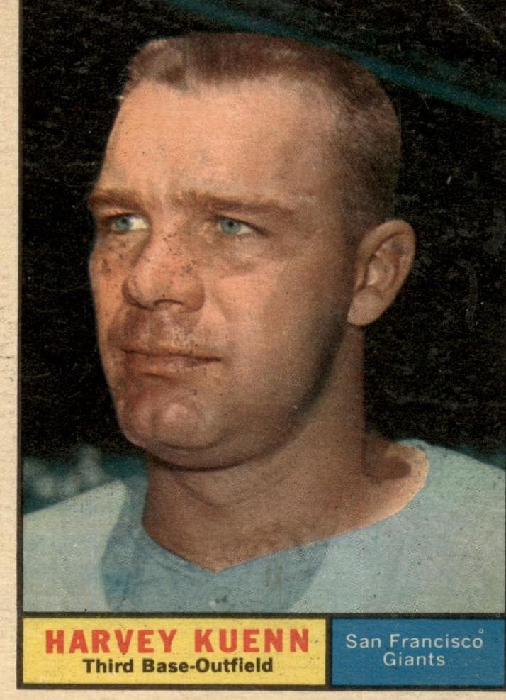 Harvey Kuenn 1961 topps Topps