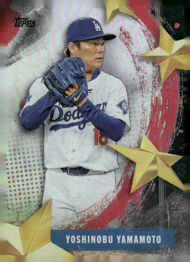 Yoshinobu Yamamoto 2025 topps Topps
