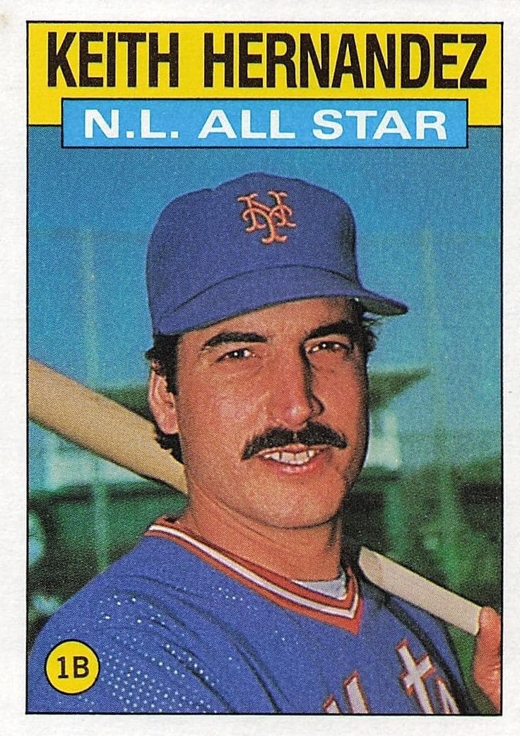 Keith Hernandez 1986 topps