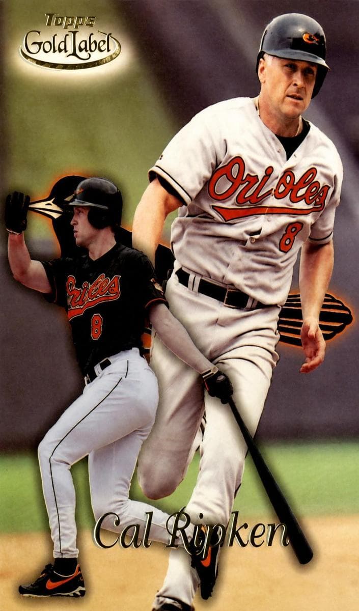 Cal Ripken 1999 topps Topps Gold Label