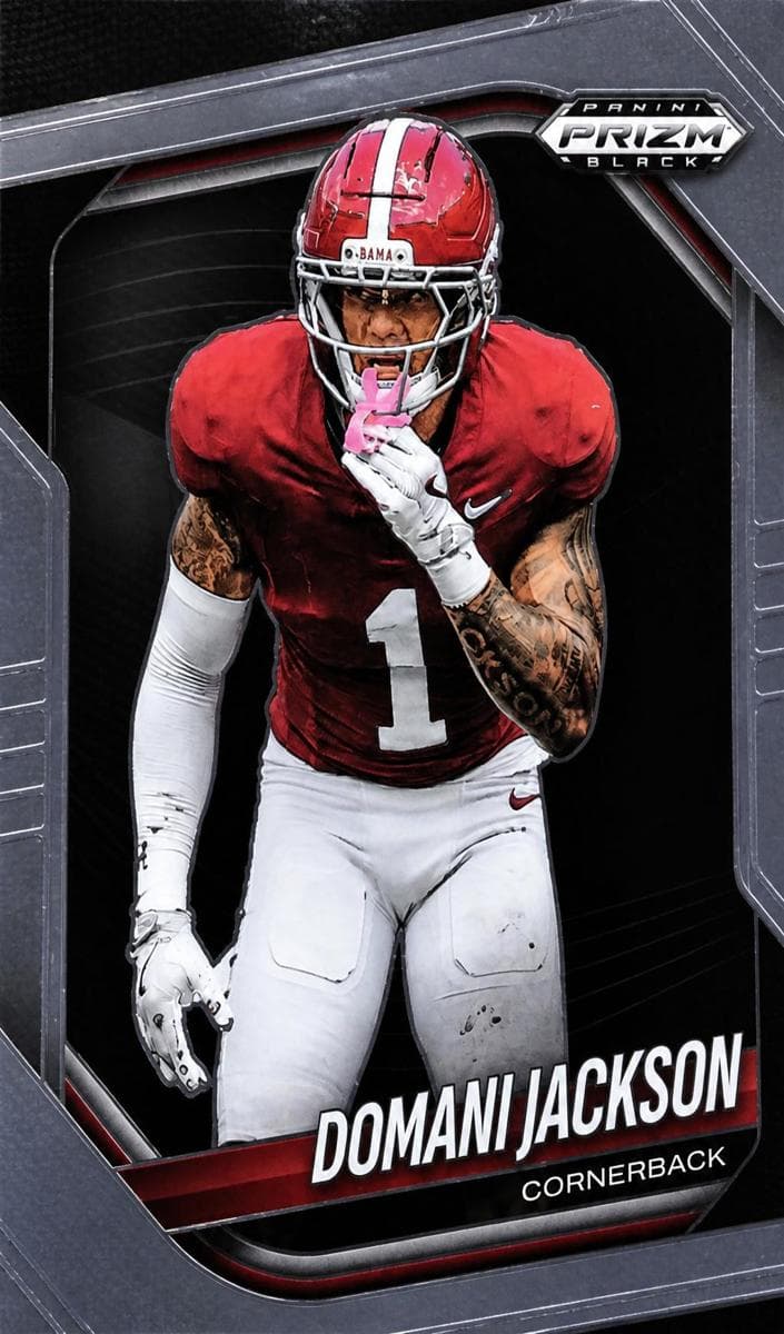 Domani Jackson trading card